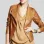 Virgin River S04 Alexandra Breckenridge Tan Brown Leather Jacket