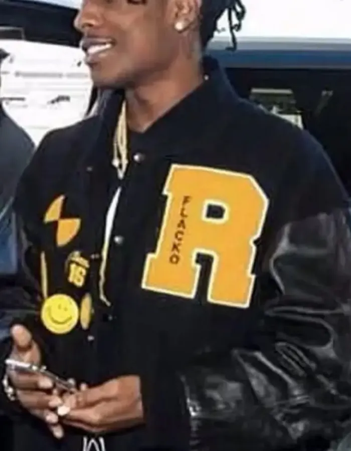 ASAP Rocky Lord Flacko Black Bomber Jacket