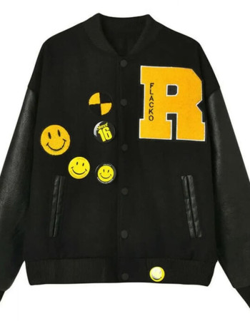 ASAP Rocky Lord Flacko Black Bomber Jacket
