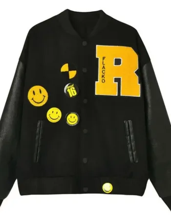 ASAP Rocky Lord Flacko Black Bomber Jacket