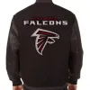 Atlanta Falcons Black Reversible Bomber Jacket