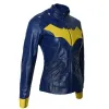 Batgirl Barbara Gordon Blue Leather Jacket 