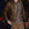 Batman Robert Pattinson (Bruce Wayne) Brown Leather Jacket