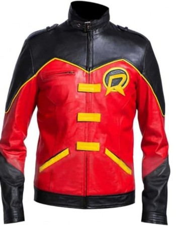 Batman Tim Drake Robin Leather Jacket