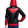 Batwoman Katherine Kane Hooded Leather Jacket Batwoman Katherine Kane Hooded Leather Jacket