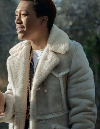 Black Mafia Family Meech Fur Suede Leather Coat