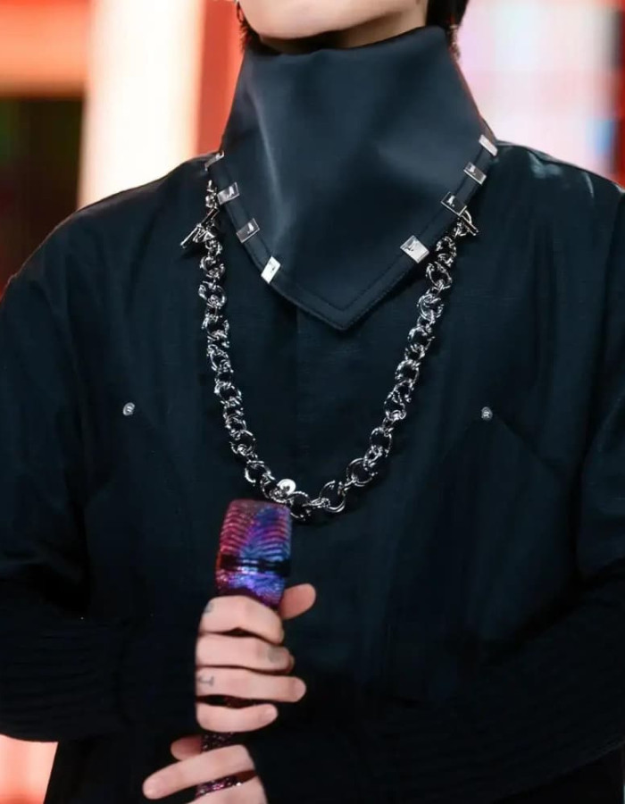 BTS Jung Kook Black Coat