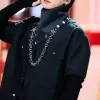 BTS Jung Kook Black Coat BTS Jung Kook Black Coat