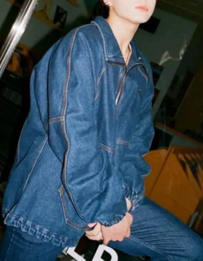 BTS Jungkook Dynamite Denim Jacket