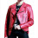 BTS Jeon Jungkook Red Leather Jacket