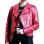 BTS Jeon Jungkook Red Leather Jacket