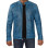 Cafe Racer Blue Lambskin Leather Jacket