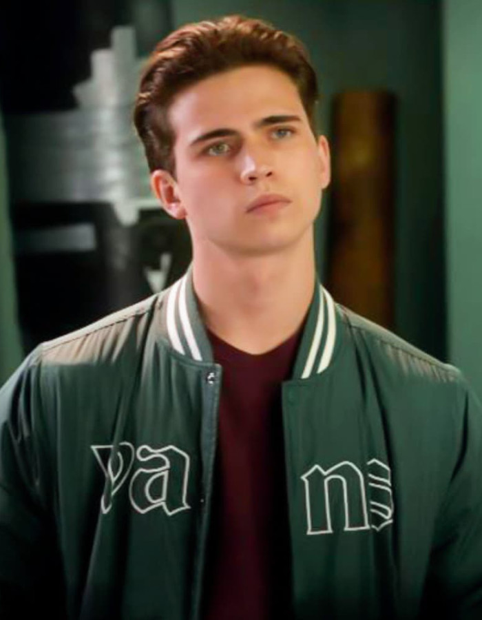 Cobra Kai Season 4 Robby Keene Green Bomber Jacket
