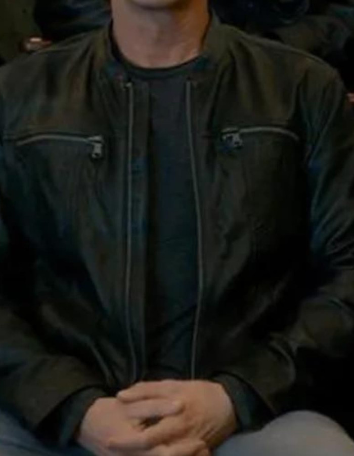 Cobra Kai William Zabka (Johnny Lawrence) Black Leather Jacket Cobra Kai William Zabka (Johnny Lawrence) Black Leather Jacket