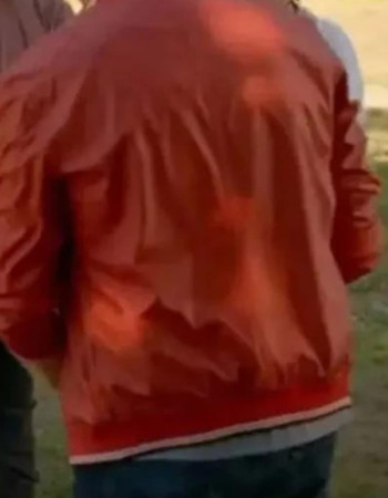 Cobra Kai William Zabka Red Leather Bomber Jacket Cobra Kai William Zabka Red Leather Bomber Jacket