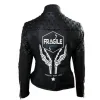 Death Stranding Fragile Express Black Leather Jacket Death Stranding Fragile Express Black Leather Jacket