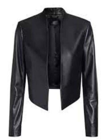 Emily in Paris Lily Collins (Emily Cooper) Black Leather Jacket Emily in Paris Lily Collins (Emily Cooper) Black Leather Jacket