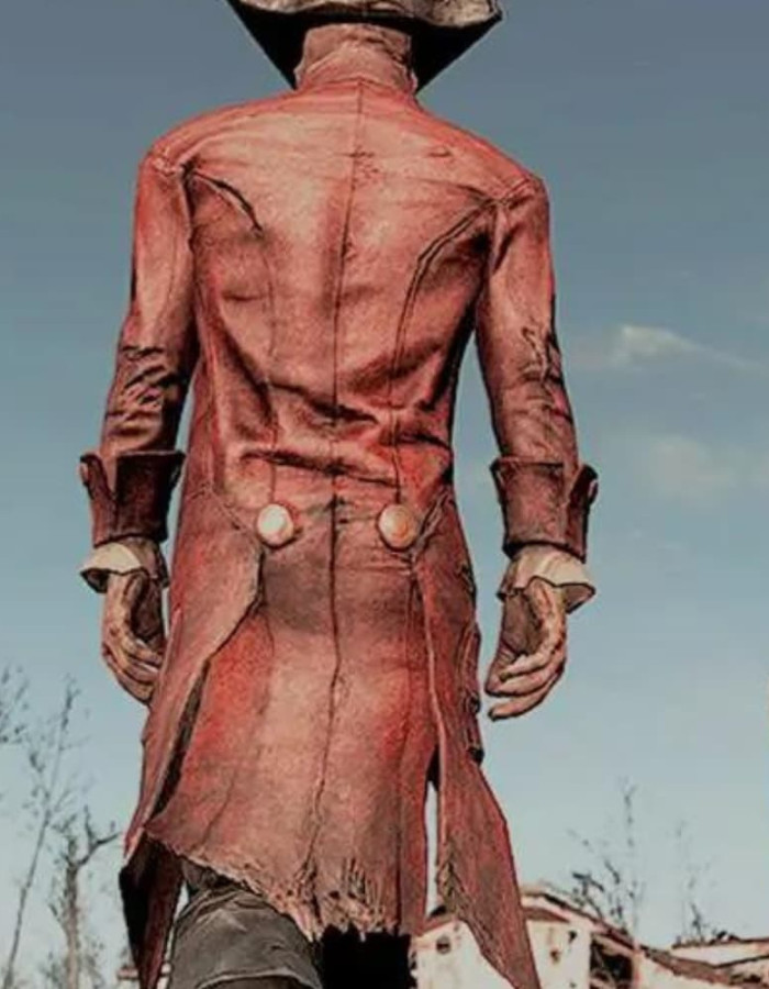 Fallout 4 John Hancock Red Leather Coat