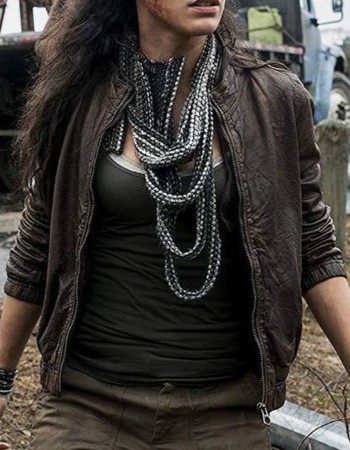 Fear The Walking Dead S04 Luciana Galvez Leather Jacket