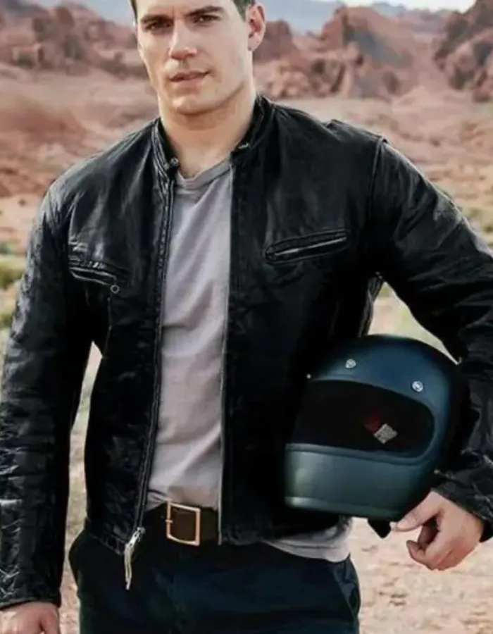 The Flash 3 Henry Cavill (Superman) Black Leather Jacket The Flash 3 Henry Cavill (Superman) Black Leather Jacket