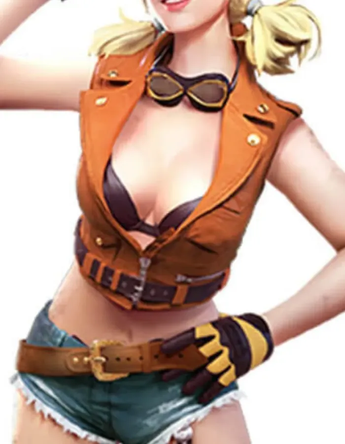 Free Fire Battleground Misha Leather Vest