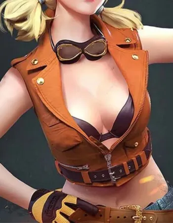 Free Fire Battleground Misha Leather Vest Free Fire Battleground Misha Leather Vest