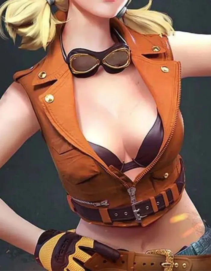 Free Fire Battleground Misha Leather Vest