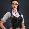 Free Fire Battleground Nikita Garena Black Leather Vest Free Fire Battleground Nikita Garena Black Leather Vest