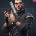 Free Fire Garena Game Dj Alok Battleground Leather Coat