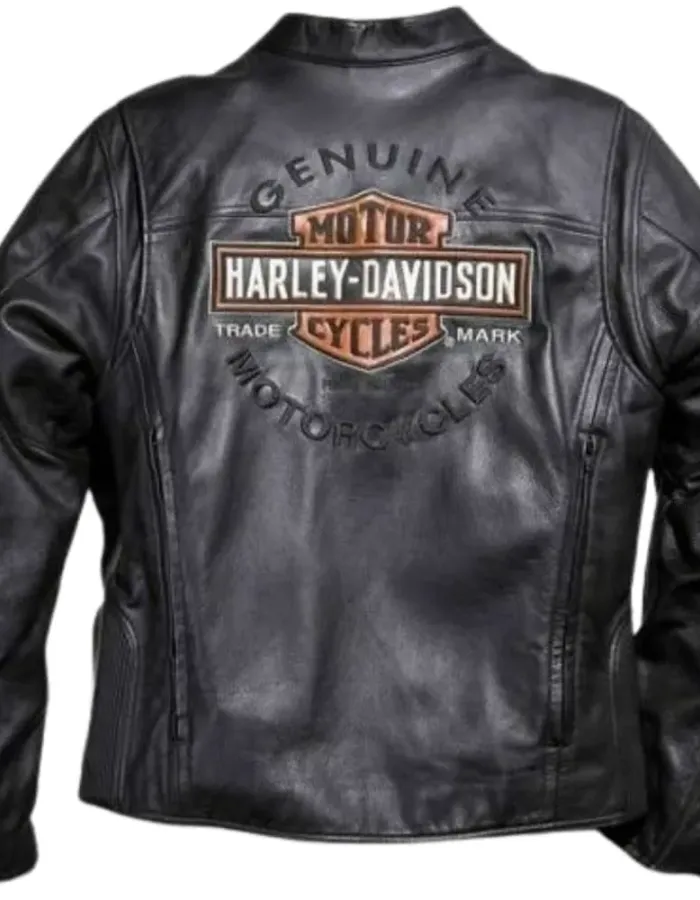 Harley Davidson Bike Rider Black Leather Jacket Harley Davidson Bike Rider Black Leather Jacket