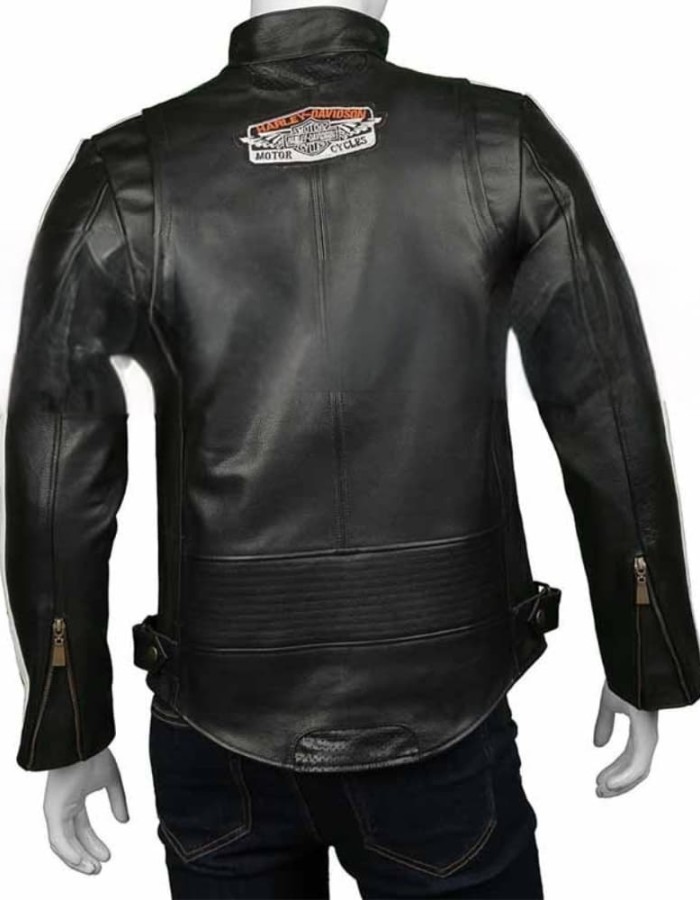 Harley Davidson Command Black Leather Jacket
