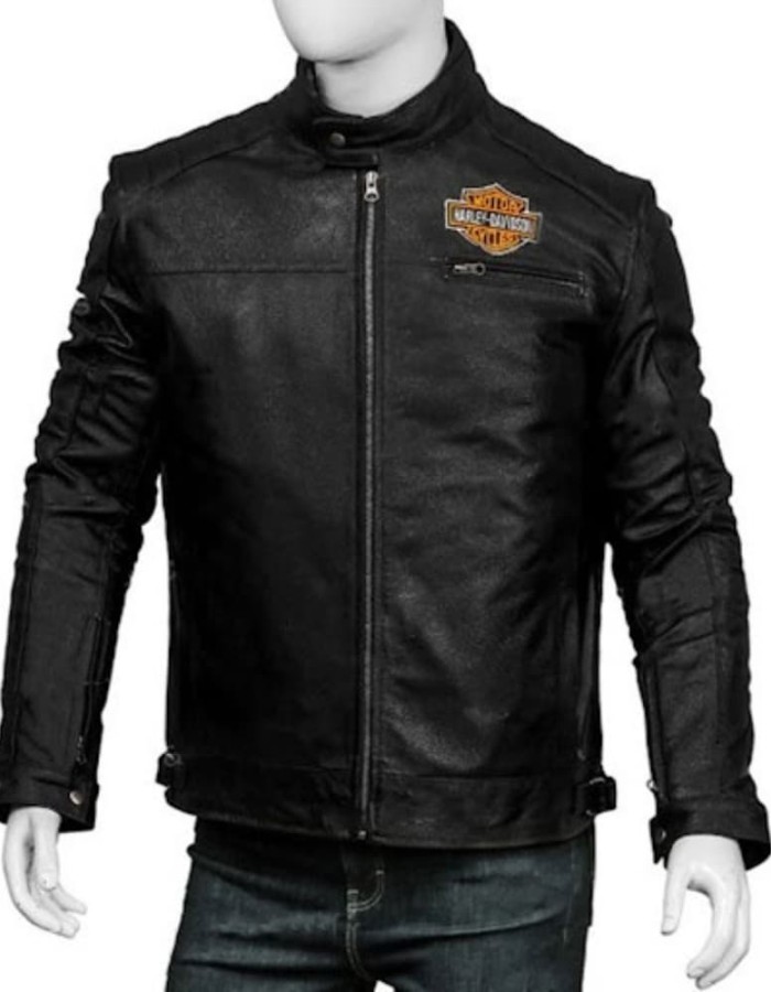 Harley Davidson Black Leather Jacket