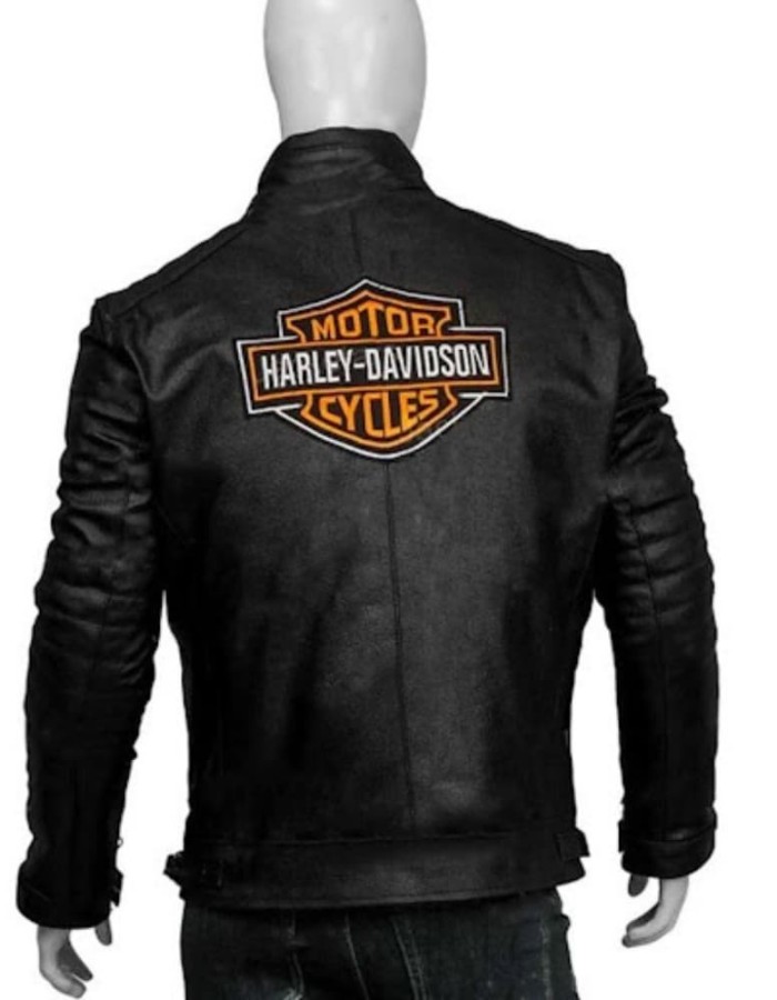 Harley Davidson Black Leather Jacket