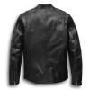 Harley Davidson Llano Perforated Black Leather Jacket Harley Davidson Llano Perforated Black Leather Jacket