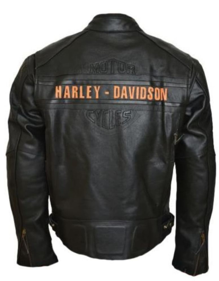 Harley Davidson Passing Link Triple Vent Leather Jacket Harley Davidson Passing Link Triple Vent Leather Jacket