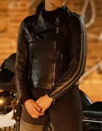 Hawkeye Maya Lopez Black Leather Jacket