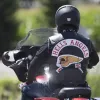 Men's Hells Angels California Biker Black Leather Vest Men's Hells Angels California Biker Black Leather Vest