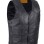 Men's Hells Angels California Biker Black Leather Vest