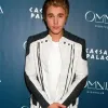 Justin Bieber Omnia Nightclub White Leather Jacket Justin Bieber Omnia Nightclub White Leather Jacket