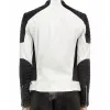 Justin Bieber Omnia Nightclub White Leather Jacket Justin Bieber Omnia Nightclub White Leather Jacket