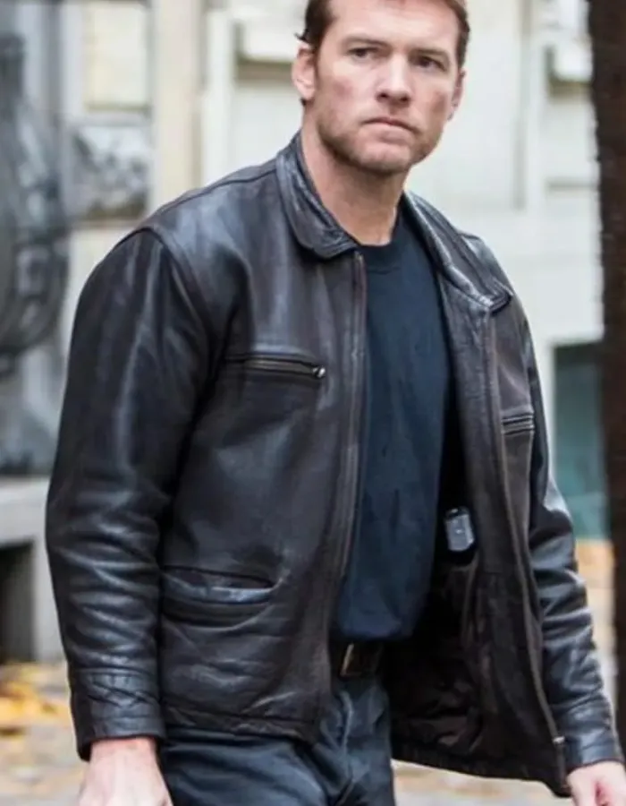 Kidnapping Mr.Heineken Sam Worthington (Willem Holleeder) Black Jacket