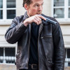 Kidnapping Mr.Heineken Sam Worthington (Willem Holleeder) Black Jacket Kidnapping Mr.Heineken Sam Worthington (Willem Holleeder) Black Jacket