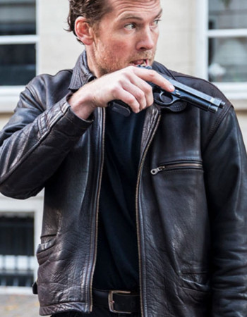 Kidnapping Mr.Heineken Sam Worthington (Willem Holleeder) Black Jacket