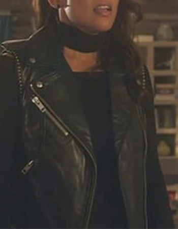 Lucifer Mazikeen Black Biker Leather Vest