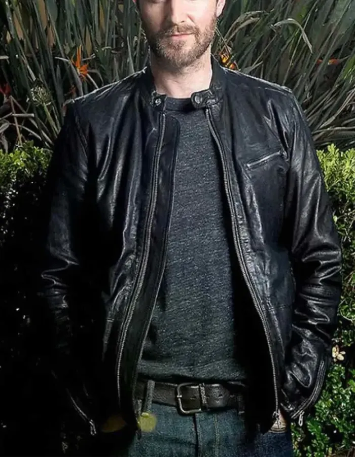 Lucifer Vincent Le Mec Black Leather Jacket