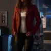 Lucifer Season 1 Mazikeen Red Leather Jacket Lucifer Season 1 Mazikeen Red Leather Jacket