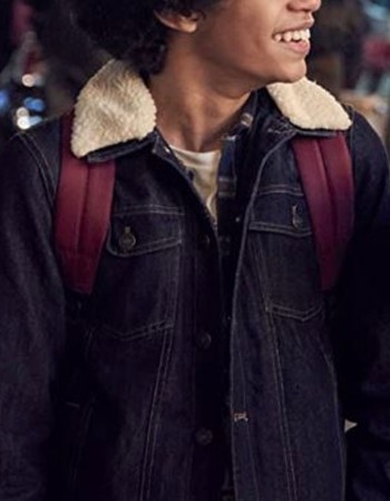 Lupin 2021 Etan Simon Denim Jacket