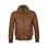 Men’s Air Force Aviator Shearling Brown Bomber Leather Jacket