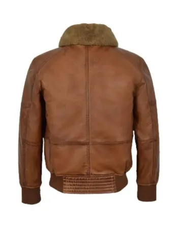 Men’s Air Force Aviator Shearling Brown Bomber Leather Jacket Men’s Air Force Aviator Shearling Brown Bomber Leather Jacket