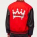 Mens Hello Kitty Varsity Bomber Jacket